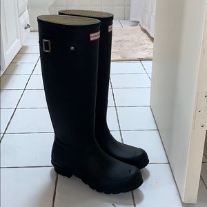 Hunter rain boots